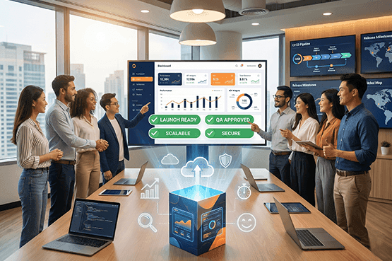 100% Market-Ready Product Delivery